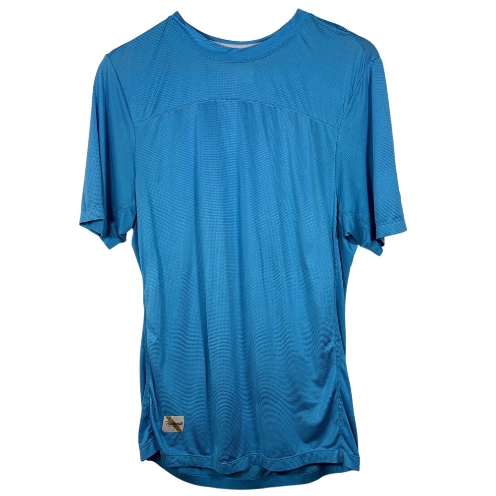 Tracksmith Twilight Shirt Mens Medium Blue Short Sleeve Running Tee